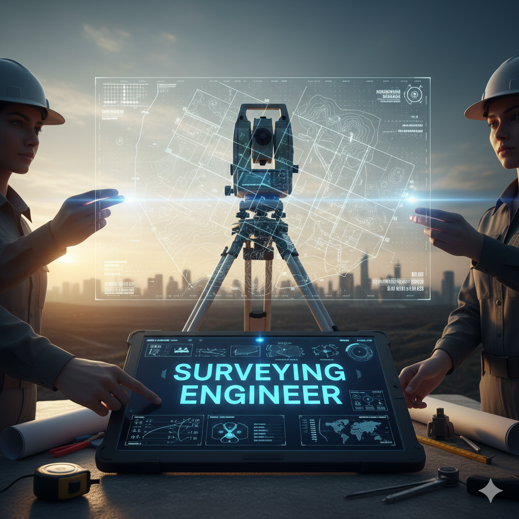 تصویر مقاله: مهارت‌های پرتقاضا در مهندسی نقشه‌برداری (Surveying Engineer)